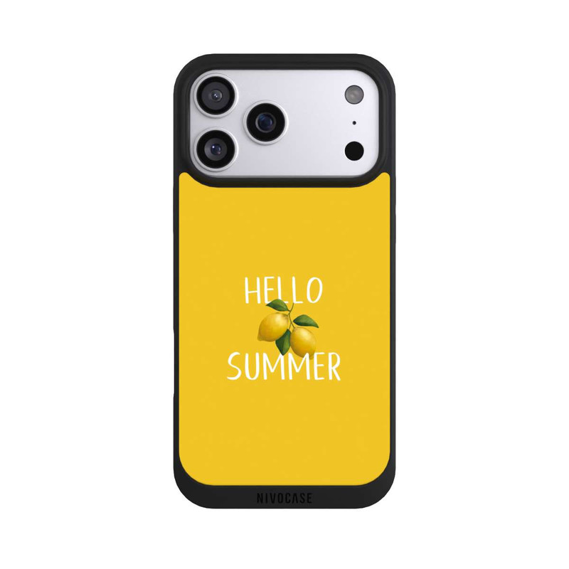 iPhone 17 Pro Max NIVOpure Hello Summer Yellow