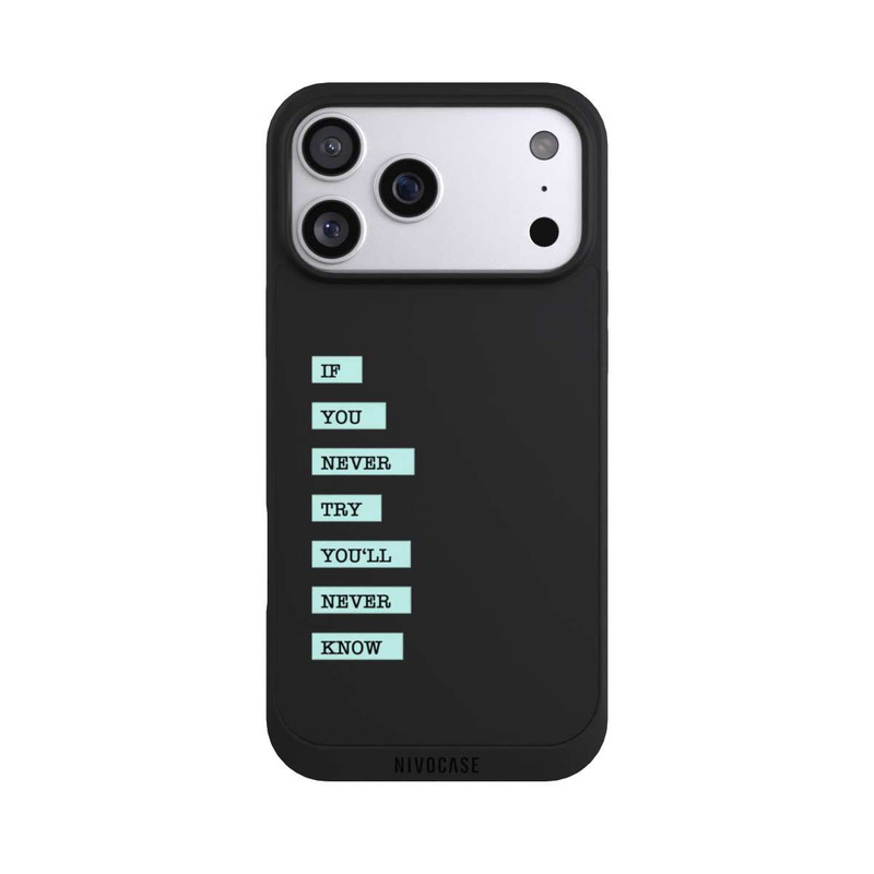 iPhone 17 Pro Max NIVOpure If You Try Green Transparent