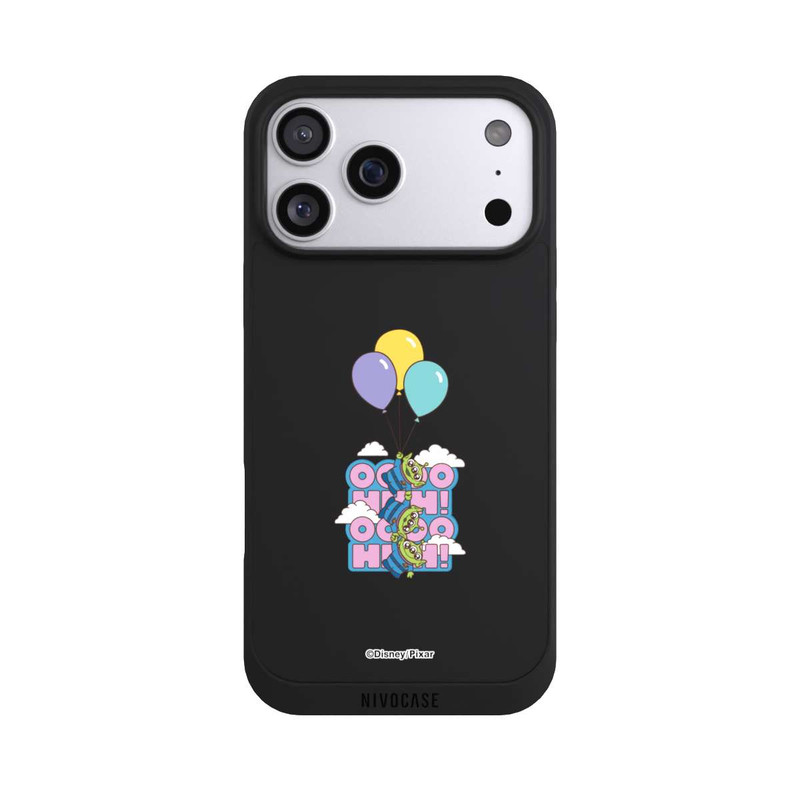 iPhone 17 Pro Max NIVOpure Toy Story Aliens Balloons OOOOHHH Transparent