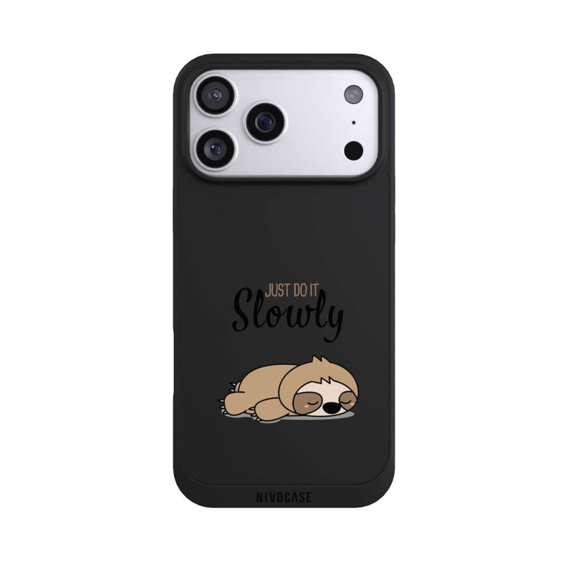 iPhone 17 Pro Max NIVOpure Just Do It Slowly Sloth 2