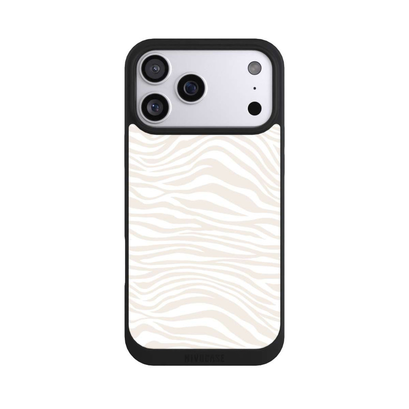 iPhone 17 Pro Max NIVOpure Zebra Pattern Brown
