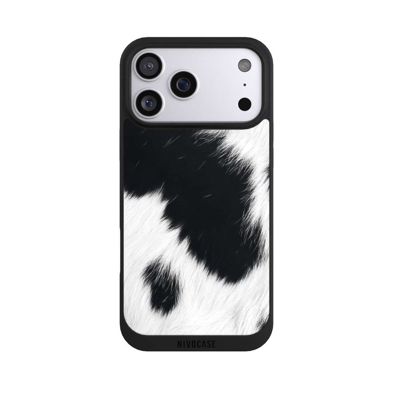iPhone 17 Pro Max NIVOpure Tierfell Kuh Druck