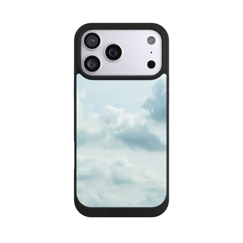 iPhone 17 Pro Max NIVOpure Pastel Blue Clouds