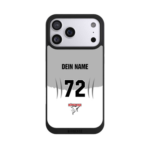 Apple iPhone 17 Pro Max NIVOpure Kölner Haie Trikotmotiv Personalisierbar