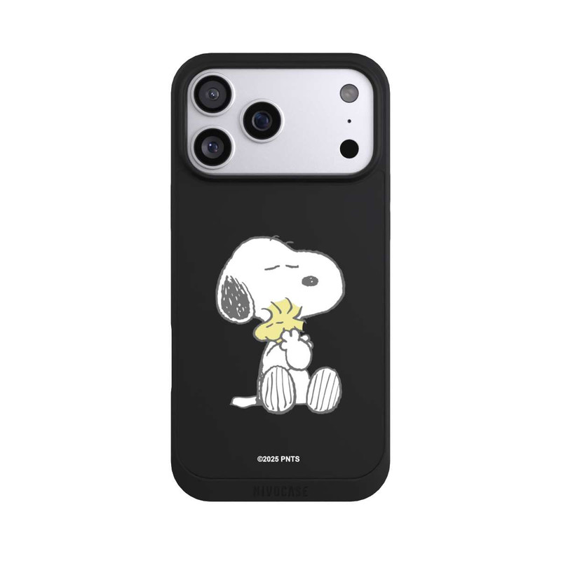 iPhone 17 Pro Max NIVOpure Snoopy And Woodstock Cuddling transparent