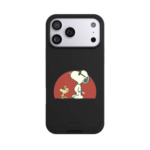 Apple iPhone 17 Pro Max NIVOpure Snoopy Woodstock Far Out transparent