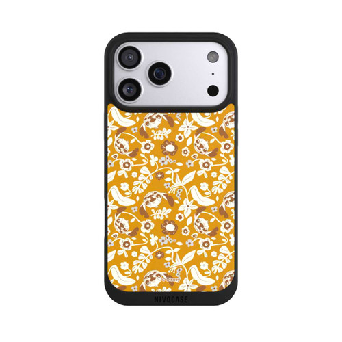 Apple iPhone 17 Pro Max NIVOpure Stitch Floral Mustard Pattern