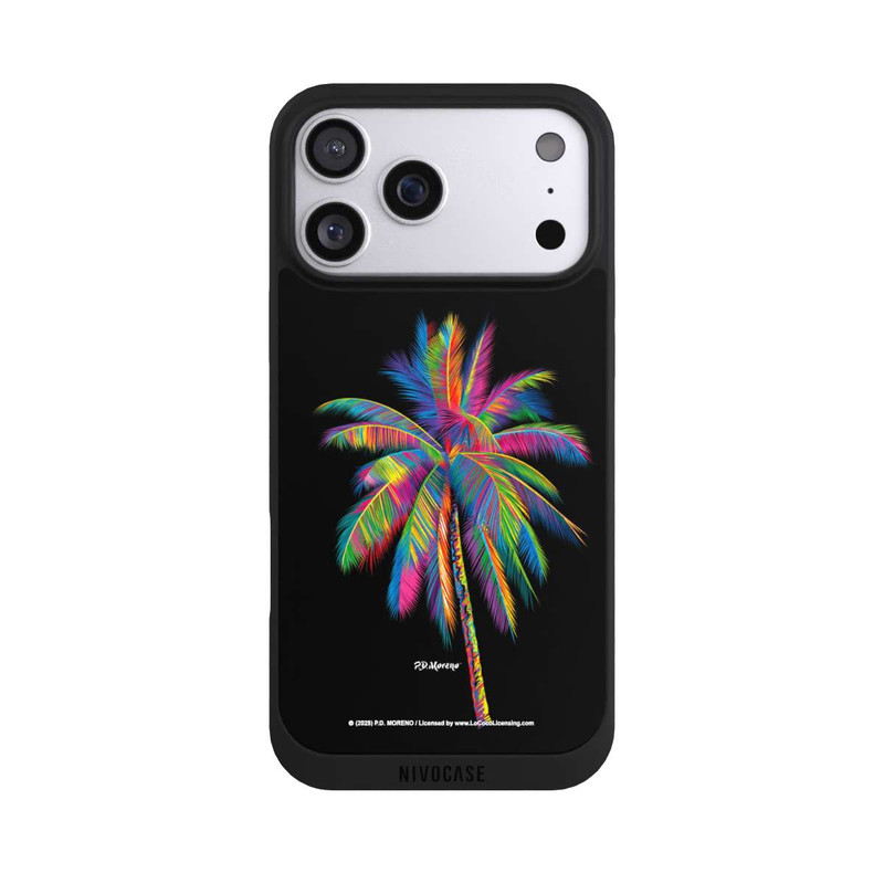 iPhone 17 Pro Max NIVOpure Palmier arc-en-ciel