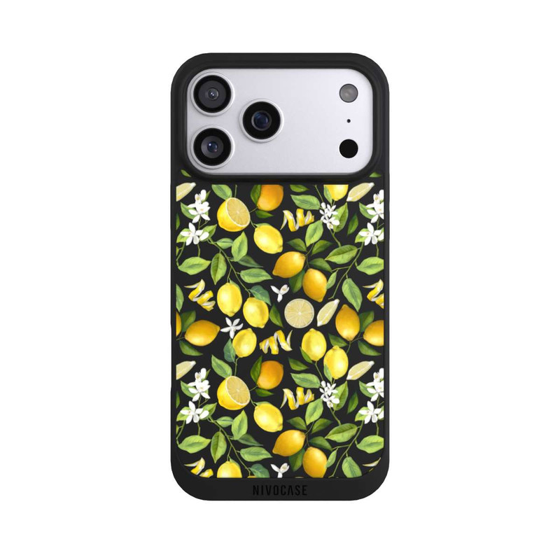 iPhone 17 Pro Max NIVOpure Lemon Summer Wallpaper Transparent
