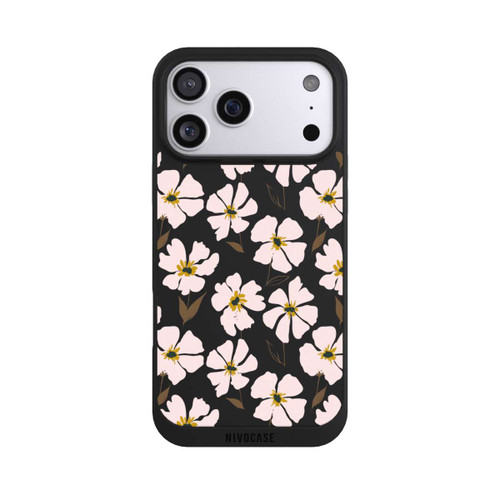Apple iPhone 17 Pro Max NIVOpure Simple Pastell Flowers Rose Transparent