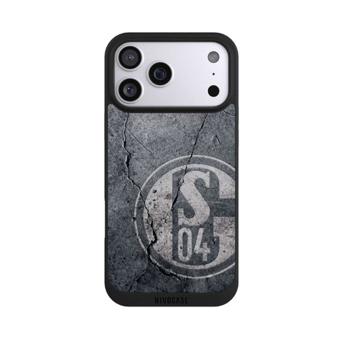 Apple iPhone 17 Pro Max NIVOpure Schalke 04 Beton Look