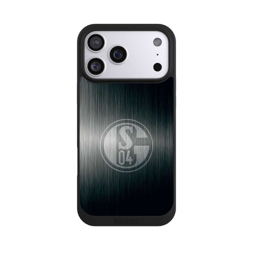 Apple iPhone 17 Pro Max NIVOpure Schalke 04 Metall Look
