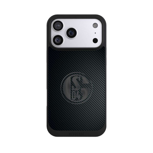 Apple iPhone 17 Pro Max NIVOpure Schalke 04 Carbon Look