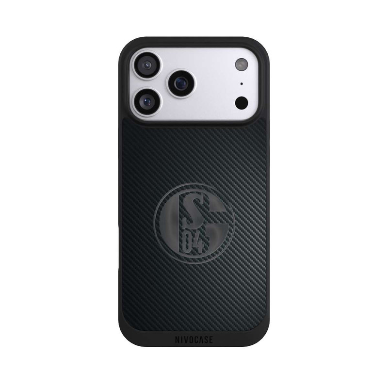 iPhone 17 Pro Max NIVOpure Schalke 04 Carbon Look
