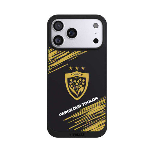 Apple iPhone 17 Pro Max NIVOpure RCT Logo Monochrome Doré