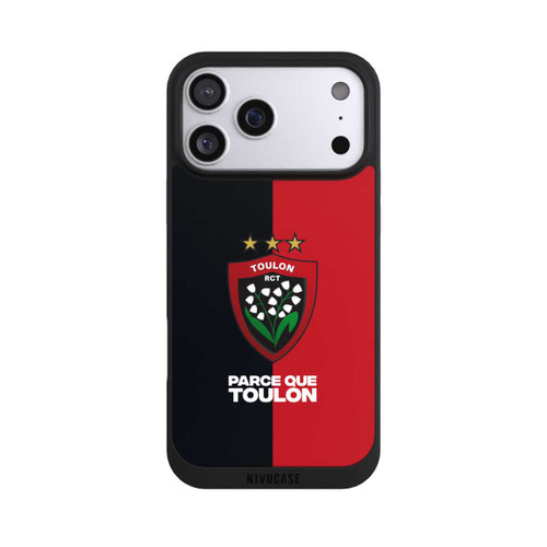 Apple iPhone 17 Pro Max NIVOpure RCT Logo Rouge Noir