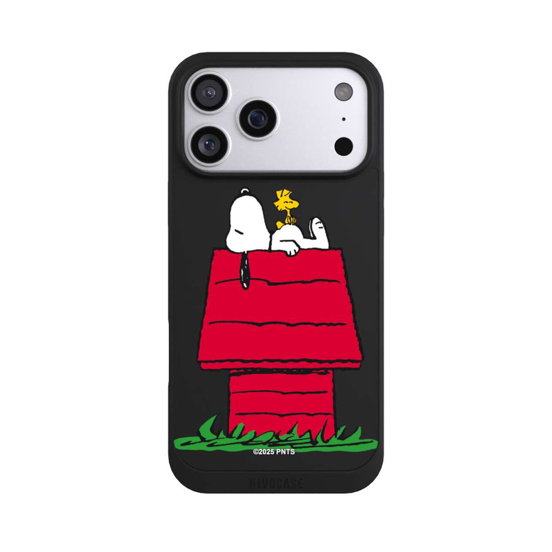 iPhone 17 Pro Max NIVOpure Snoopy and Woodstock Classic transparent