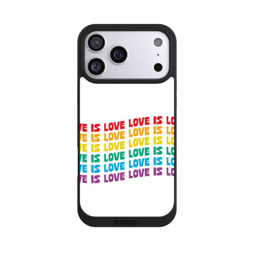 Apple iPhone 17 Pro Max NIVOpure Love is Love Flag