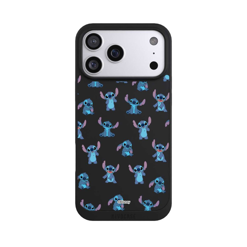 iPhone 17 Pro Max NIVOpure Stitch Faces Pattern Transparent