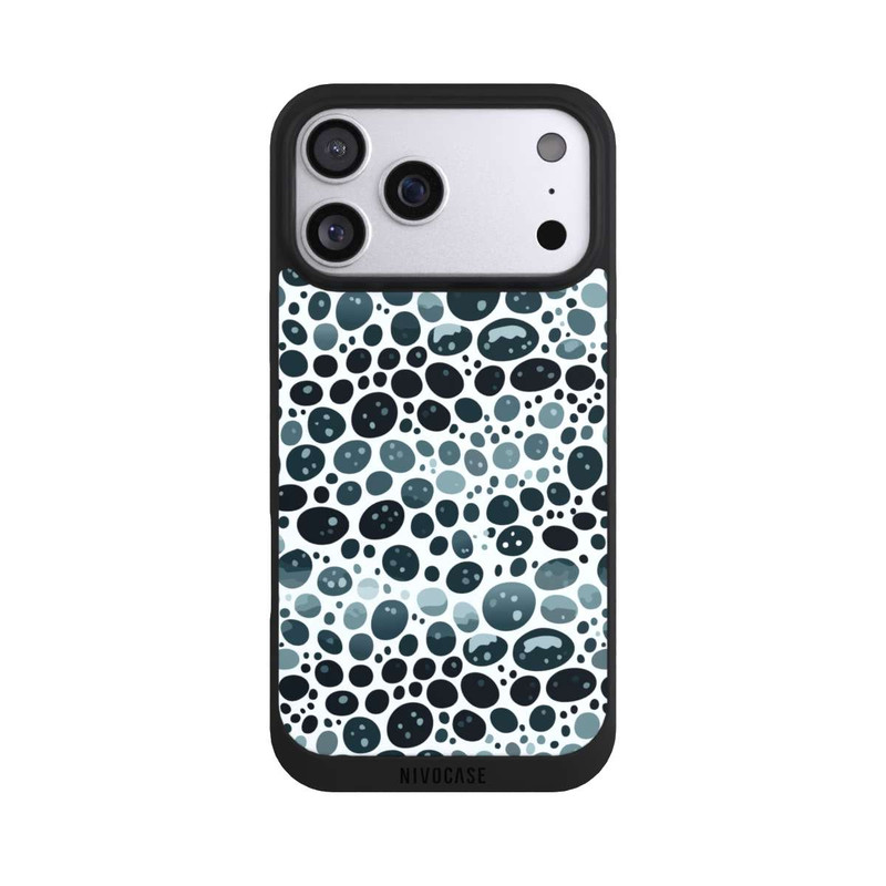 iPhone 17 Pro Max NIVOpure Abstract Oval Turquoise