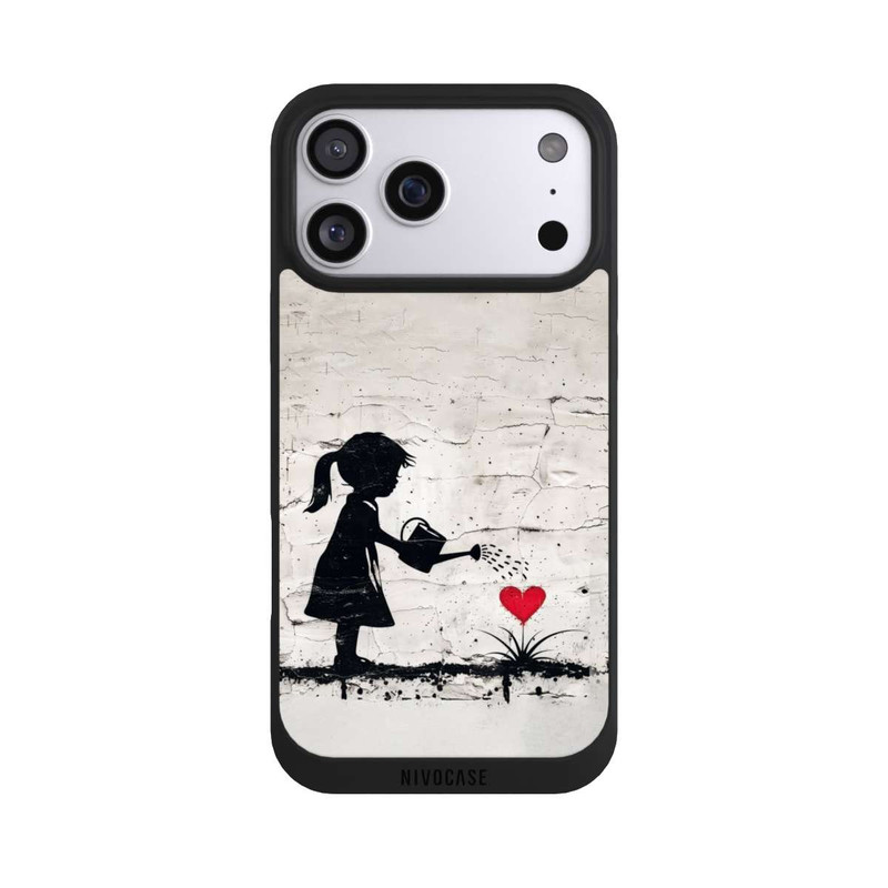iPhone 17 Pro Max NIVOpure Girl Watering Bunch of Flowers 