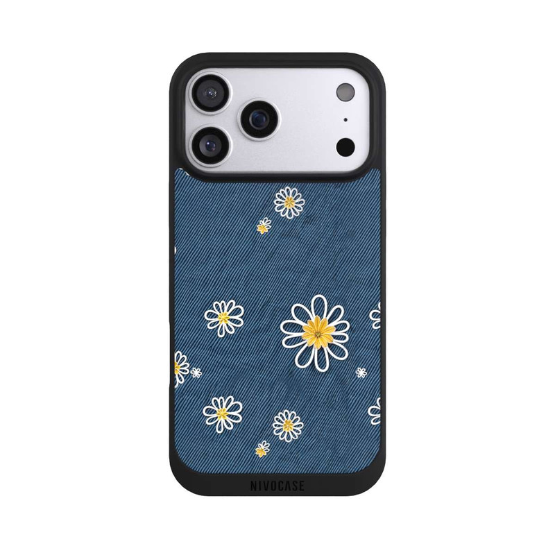 iPhone 17 Pro Max NIVOpure Jeans Flowers Pattern with AI