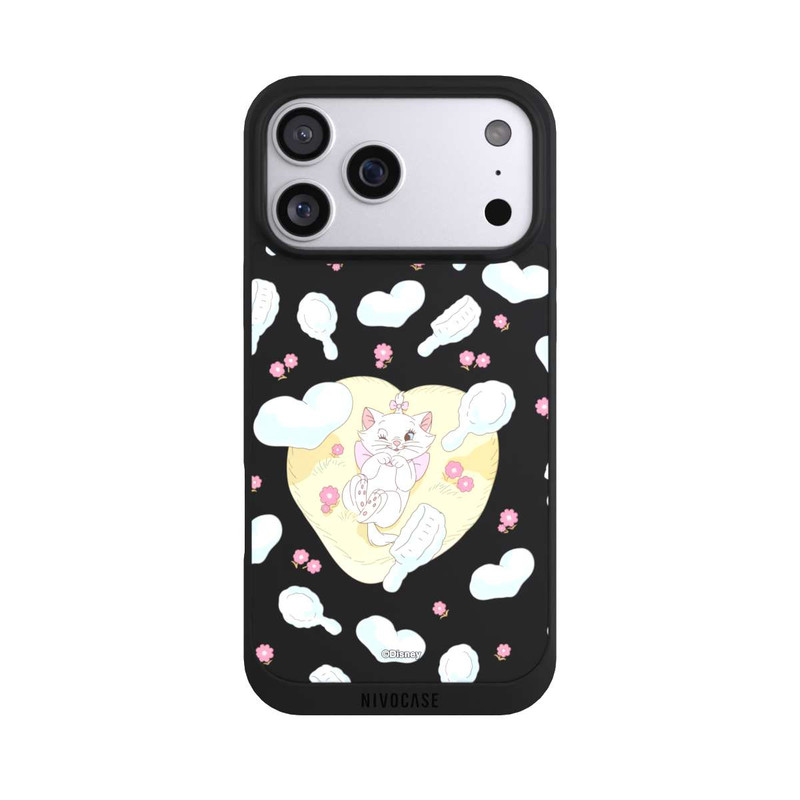 iPhone 17 Pro Max NIVOpure Aristocats Marie Herzen Gelb Transparent