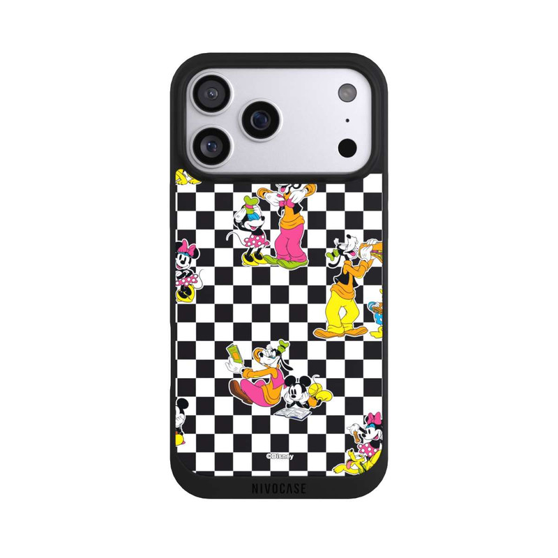 iPhone 17 Pro Max NIVOpure Donald and Friends Pattern Black and White