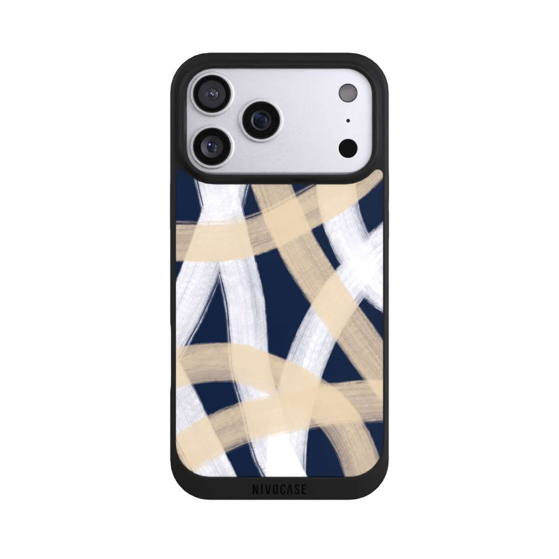 iPhone 17 Pro Max NIVOpure Laced Up Beije Blue