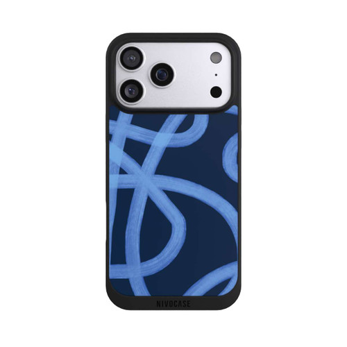 Apple iPhone 17 Pro Max NIVOpure Laced Up Tones of Blue