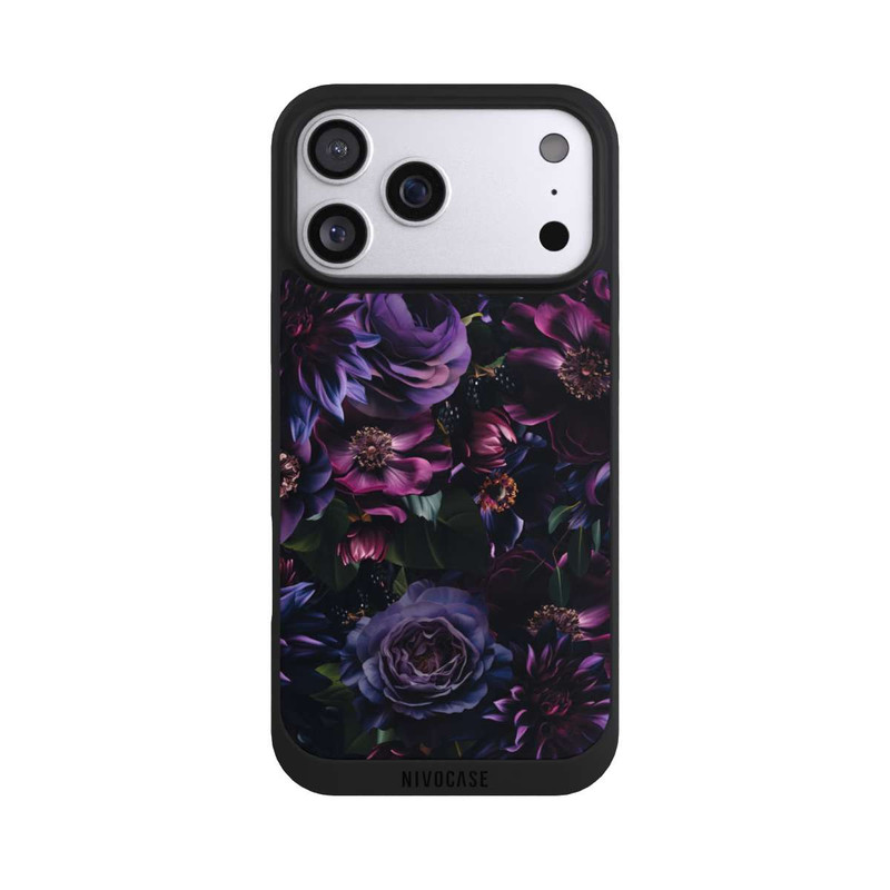 iPhone 17 Pro Max NIVOpure Dunkle Lila Blüten 