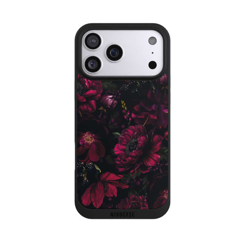 Apple iPhone 17 Pro Max NIVOpure Dunkle Rote Blumen Liebe