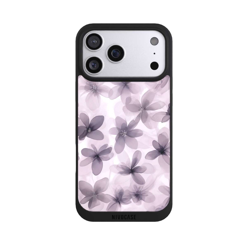 iPhone 17 Pro Max NIVOpure Romantic Flowers Lavender with AI