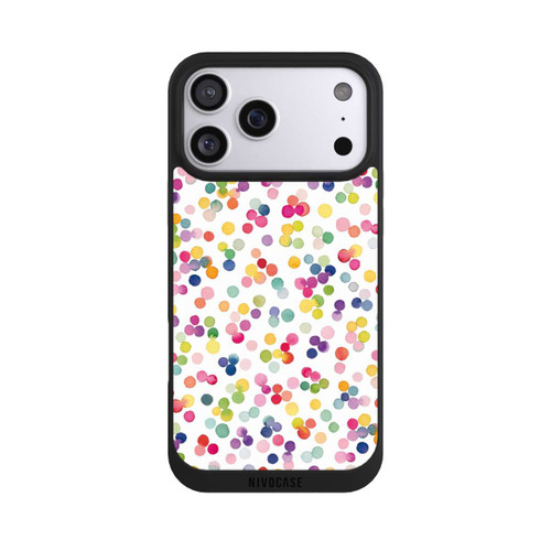 Apple iPhone 17 Pro Max NIVOpure Watercolour Punkte Bunt