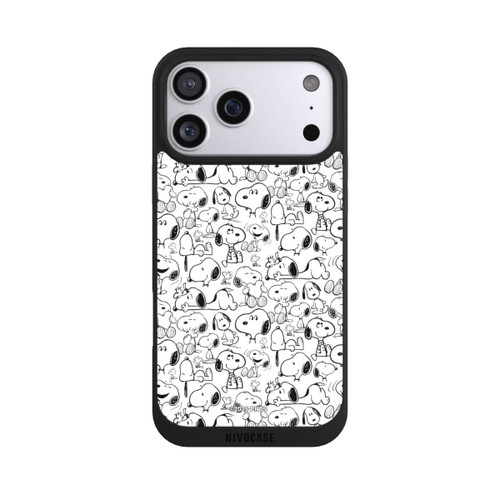 Apple iPhone 17 Pro Max NIVOpure Classic Snoopy Pattern White