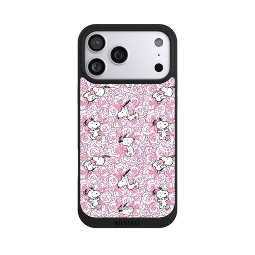 Apple iPhone 17 Pro Max NIVOpure Peanuts Pink Roses Pattern