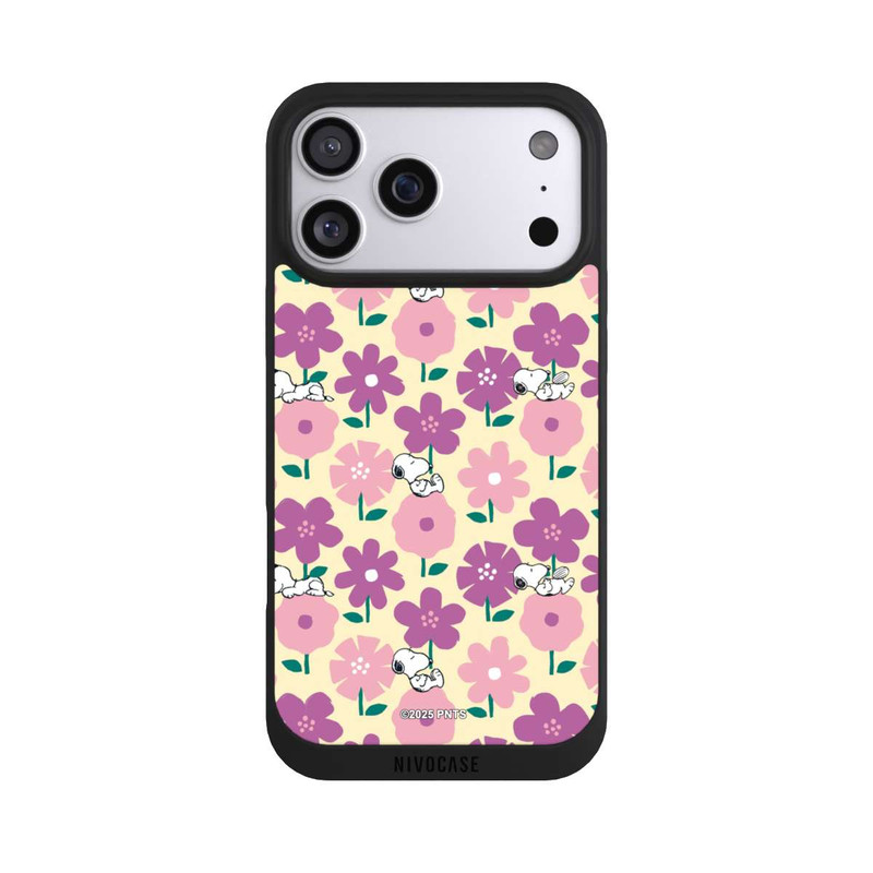 iPhone 17 Pro Max NIVOpure Peanuts Flower Pattern Yellow