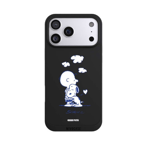 Apple iPhone 17 Pro Max NIVOpure Peanuts Charlie Brown Snoopy Hug Transparent