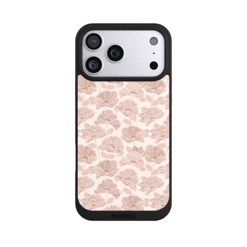Apple iPhone 17 Pro Max NIVOpure Brown Floral Block