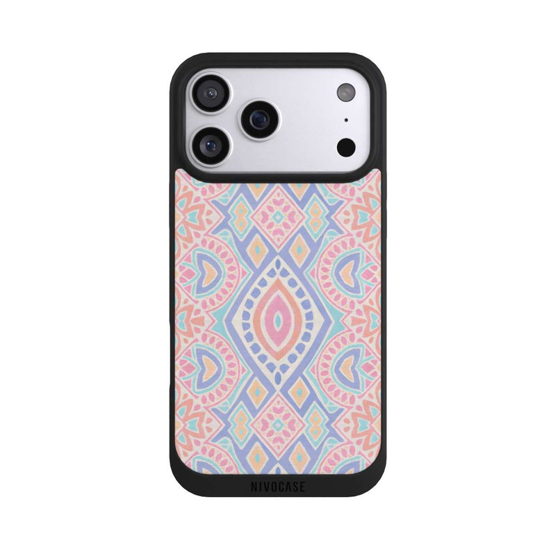 iPhone 17 Pro Max NIVOpure Boho Geometric Mosaic Intricate Tribal Design