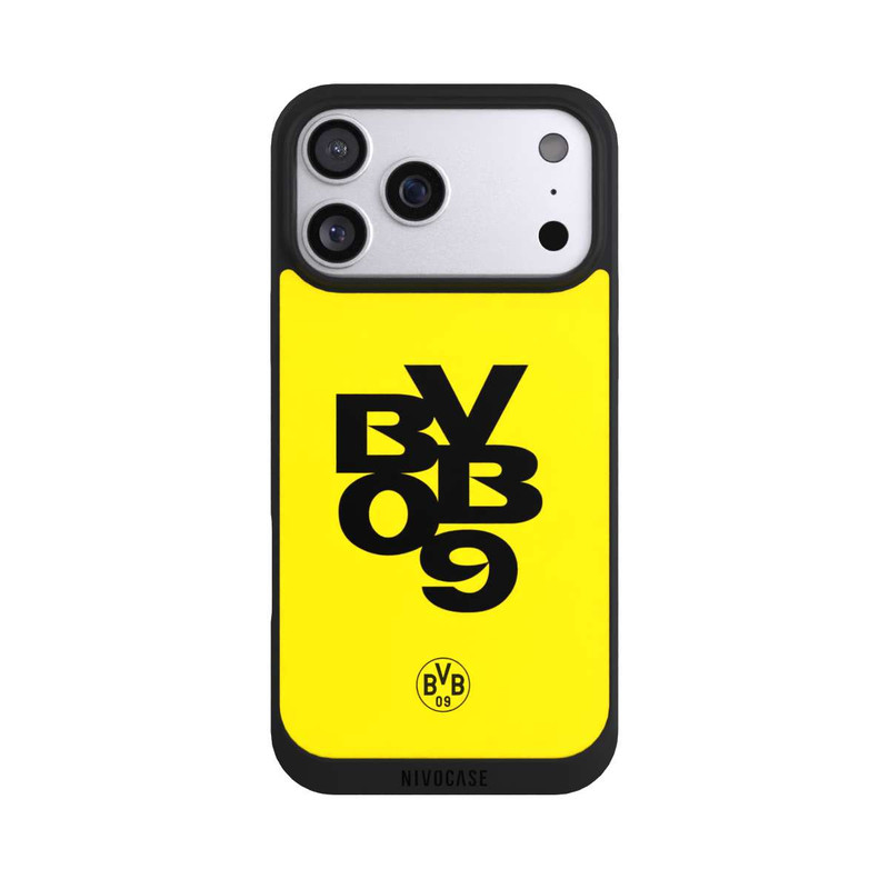 iPhone 17 Pro Max NIVOpure BVB09 Schwarz Gelb