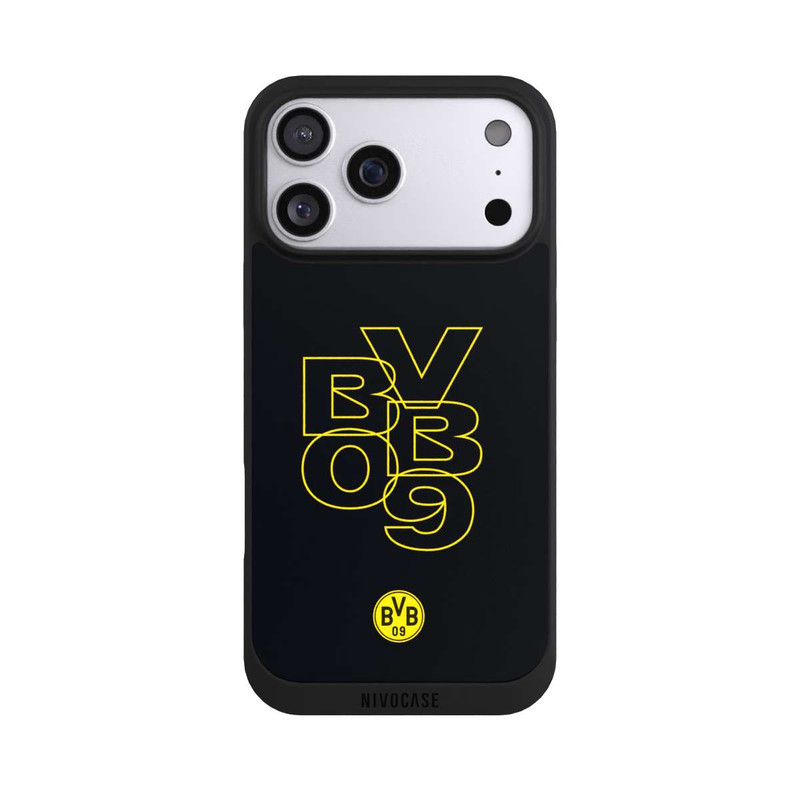 iPhone 17 Pro Max NIVOpure BVB09 Gelb Schwarz