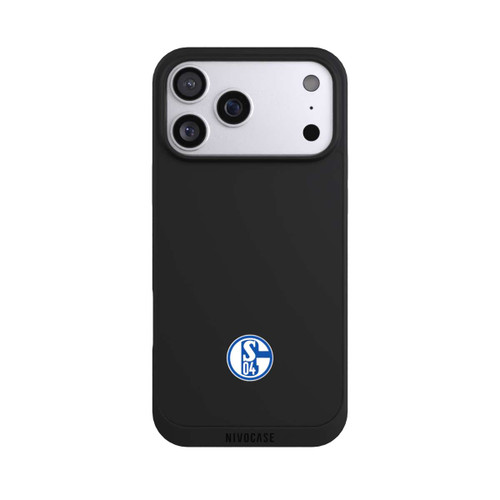 Apple iPhone 17 Pro Max NIVOpure FC Schalke 04 Logo Klein Transparent