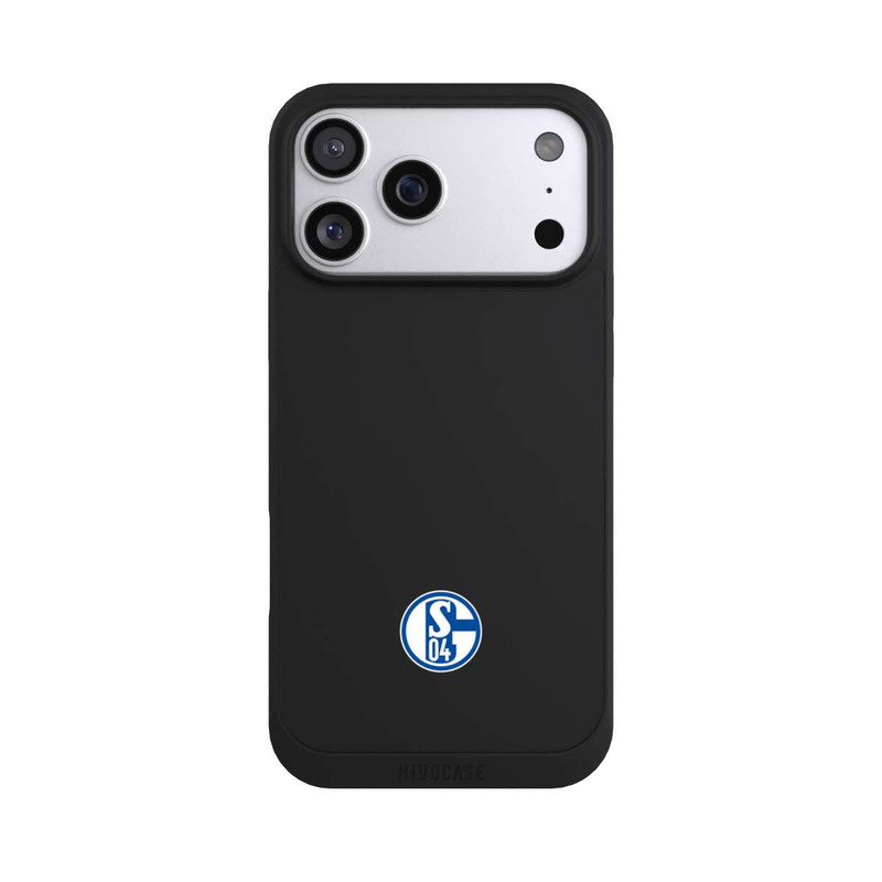 iPhone 17 Pro Max NIVOpure FC Schalke 04 Logo Klein Transparent
