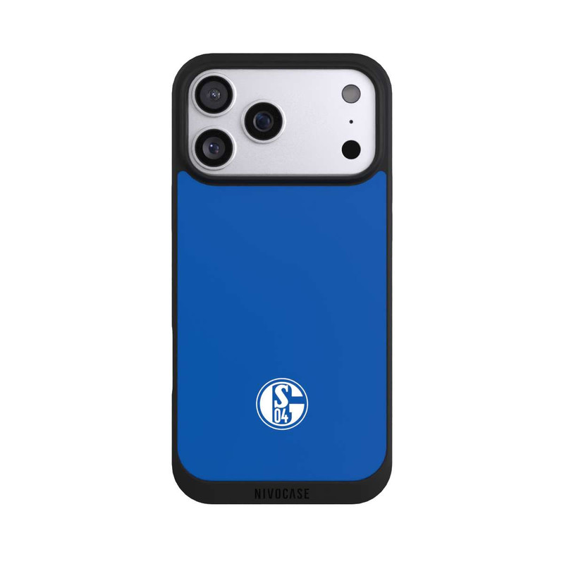 iPhone 17 Pro Max NIVOpure FC Schalke 04 Logo Blau