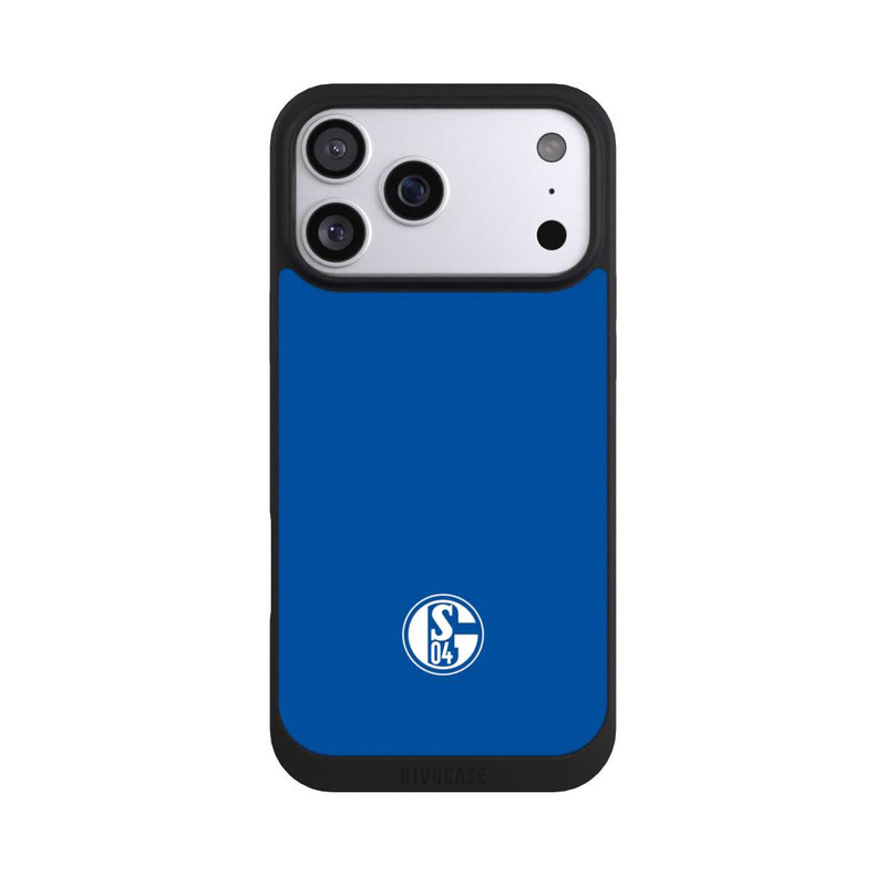 iPhone 17 Pro Max NIVOpure FC Schalke 04 Logo Blau