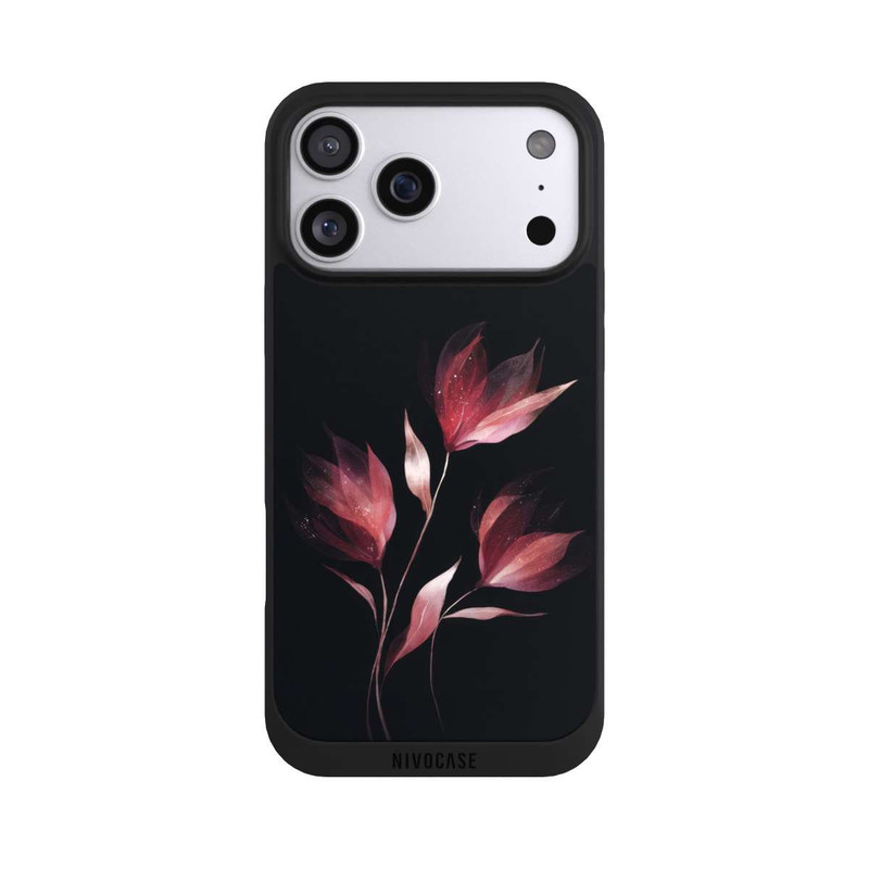 iPhone 17 Pro Max NIVOpure Fleur de Bourgogne Négatif