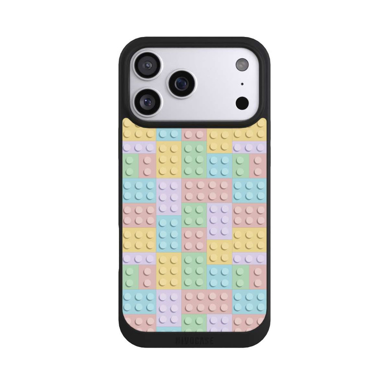 iPhone 17 Pro Max NIVOpure Colorful Blocks Pattern