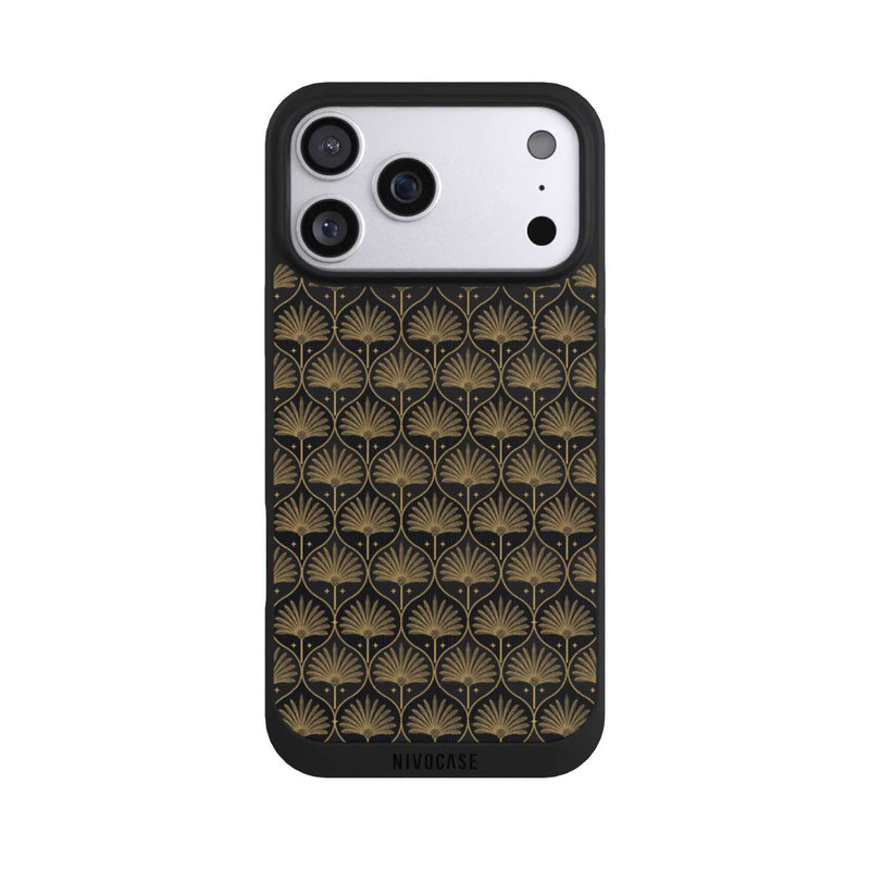 iPhone 17 Pro Max NIVOpure Art Deco Blätter