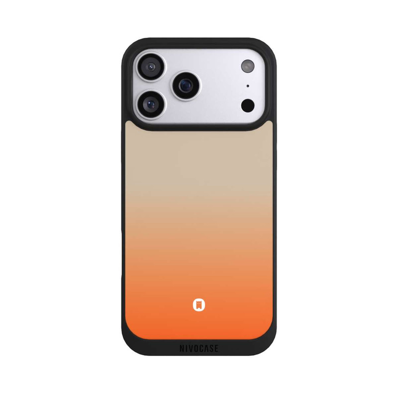iPhone 17 Pro Max NIVOpure Nivocase Gradient Beige Orange
